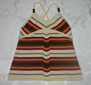 Gymboree SAVANNA SUNSET Striped Tank Top Lightweight Sweater Knit NWT Size 6 - Picture 1 of 2
