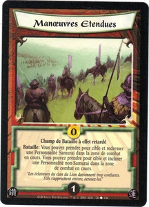 Legend Of The Five Rings N°126/156 - Manoeuvres Extension - Imagen 1 de 1