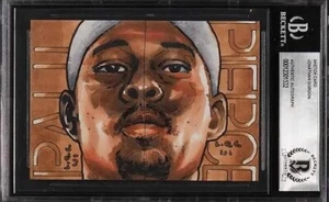 TARJETA BOCETO ARTE ORIGINAL PAUL PIERCE THE TRUTH 1/1 BASE - Imagen 1 de 2