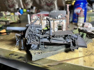 3d Printed 1/72 Big Bertha Unpainted Kit - Image 1 of 4