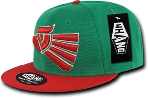 Cappello berretto Mexico Whang Snapback verde/rosso taglia unica - Foto 1 di 2