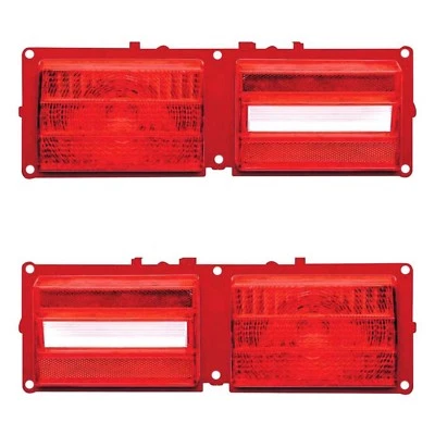 Juego de lentes de lámpara trasera reproducción OER modelos Chevy II Nova 1975-1979 Foto 1 de 2