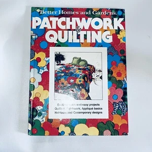 VTG Better Homes & Gardens PATCHWORK & QUILTING Book 1984 Hardcover - Picture 1 of 8