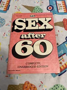 Rare book First Edition Humor Gag Gift 1976 complete Unabridged Sex After 60 - Picture 1 of 8