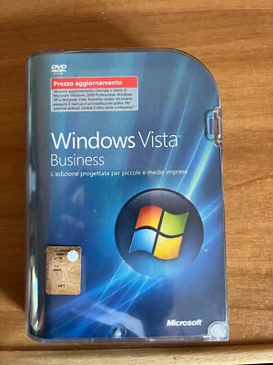 DVD Windows Vista Business - Microsoft Originale - FREE SHIPPING - Imagen 1 de 3