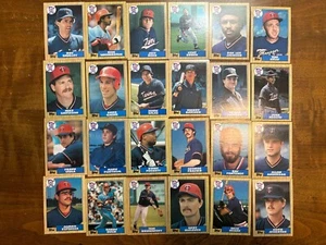 Set di 24 carte da baseball Topps Minnesota Twins Team 1987 - Foto 1 di 2