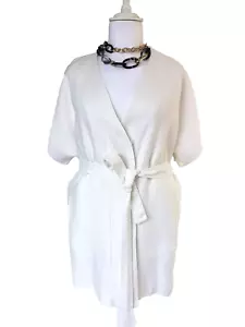 🌟MARINA RINALDI Jacket in LINEN Plus (MR 31) US 22W_ De52_ It60_ Fr56_ Uk26 - Picture 1 of 24