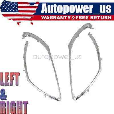 Nuevo embellecedor de anillo de bisel de faro derecho/izquierdo para Lexus GS300 GS430 2005-2011 8111630B80 Foto 1 de 4