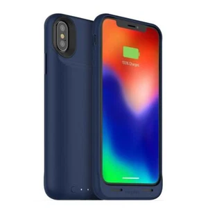 MOPHIE JUICE PACK AIR FOR APPLE IPHONE X / XS CHARGING BATTERY CASE- BLACK BLUE - Picture 1 of 19