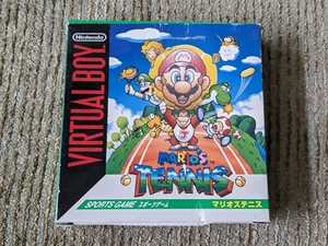 Mario’s Tennis Nintendo Virtual Boy Japan Import Complete CIB US Seller Tested - Picture 1 of 8