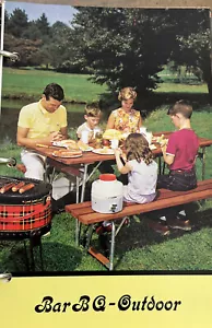 Kansas City Missouri MO Ethnic cookbook BBQ Barbecue VTG Mid Century Housewife - Foto 1 di 24