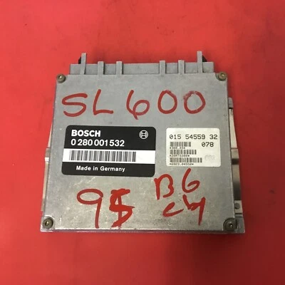 1992-1995 Mercedes R129 SL600 600SL S600 V12 ECU ECM Engine Control Module Foto 1 de 3