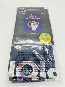 LA Rams Appliquéd Flag Two Sided 28 X 44 NFL Football Team Sports America - Picture 1 of 4