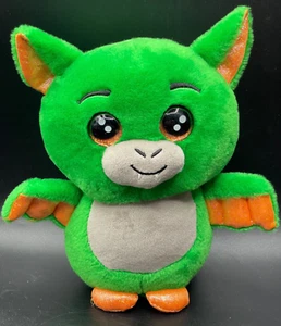 Russ Berrie Lil Peepers Green Vampire Bat Plush Stuffed Animla VTG Halloween  - Picture 1 of 9