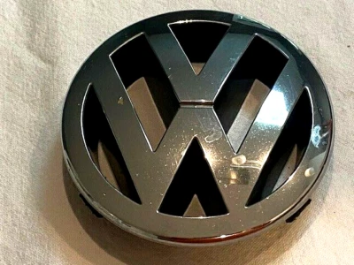 VW Volkswagen Passat 2009-2010 emblema parrilla delantera pieza OEM #3BO 853 601C Foto 1 de 3
