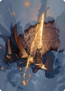 Aurelia's Vindicator Art Card 1/49 (Art Card) MTG Karlov Manor NM - Picture 1 of 1