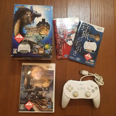 Monster Hunter 3 (Nintendo Wii, 2009) - Japanese Version - Image 1 of 4
