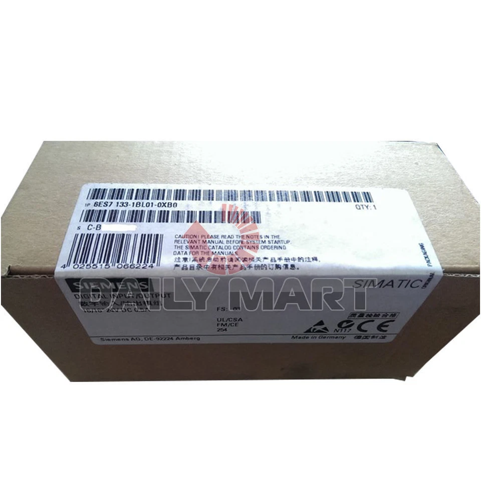 Nuevo en Caja Siemens 6ES7131-1BL01-0XB0 Simatic DP Bloque Electrónico para ET200L 1PC Foto 1 de 1