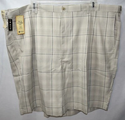 Shorts Haggar Putty Check tamanho 52 legal 18 masculino  - Imagem 1 de 4