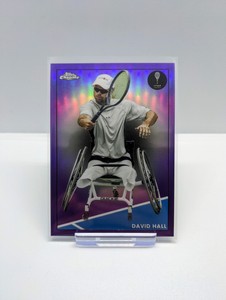 David Hall /199 Parallel Topps Chrome Tennis Card 2021 #27