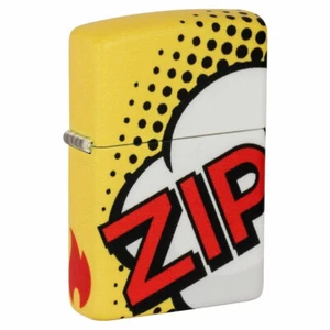 BRIQUET ZIPPO ESSENCE NEUF - POP ART ( Comic Design) Original,Tempete,Collection - Picture 1 of 2