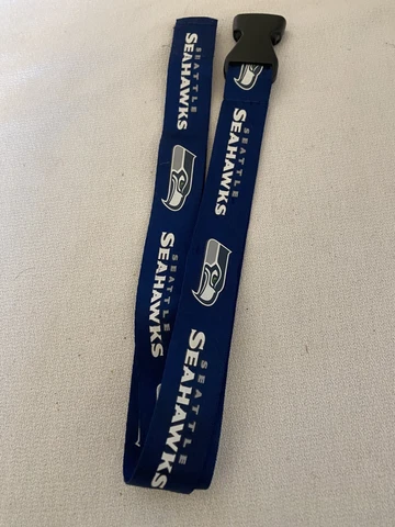Seattle Seahawks 1" Key Strap Key Lanyard  Football Key Chain-Replacement Part Cover