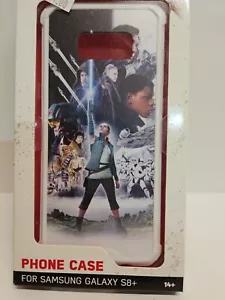 Star Wars Phone Case Samsung Galaxy S8+ The Last Jedi New - Picture 1 of 8