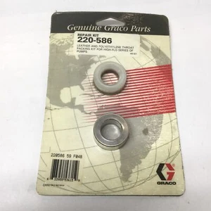 Graco 220-586 HIGH-FLO Kit riparazione imballaggio gola pompa pelle/UHMW polietilene - Foto 1 di 4