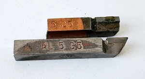 (2) AL5 C5 Carbide Tipped 5/16" X 5/16" HSS Lathe Tool Bit Cutting Tool LH - Picture 1 of 6