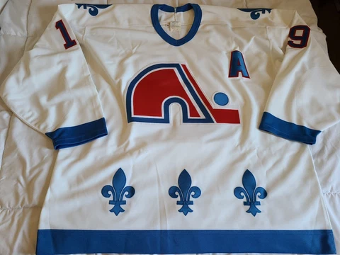 CCM authentic Quebec Nordiques Ultrafil Joe Sakic jerseys sz 54 vintage 90s rare Cover