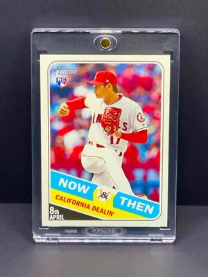 Shohei Ohtani RARE ROOKIE RC TOPPS INVESTMENT CARD DODGERS HOF MVP ROY MINT - Image 1 of 4