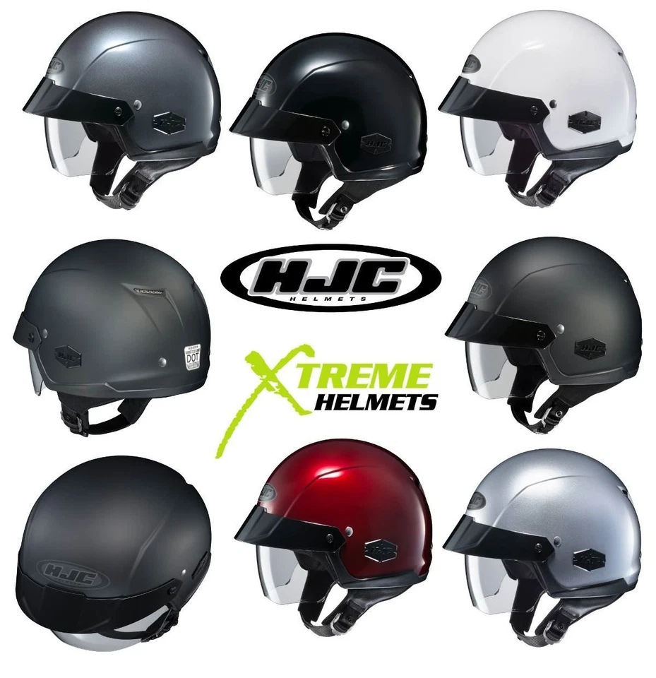 HJC IS-Cruiser Helmet Half with Inner Sun Shield Motorcycle XS S M L XL XXL - Image 1 of 1