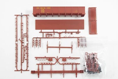 Góndola escala HO Red Caboose Union Pacific Gen Srvc fondo de acero #65295 Foto 1 de 4