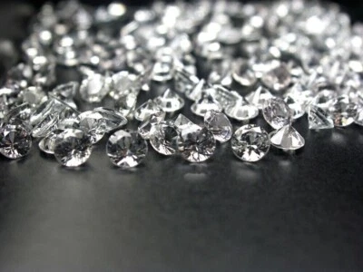 Loose Lab Grown CVD Diamond 2 MM-2.10 MM E VS1 CLEARITY 10 PICS LOT MELEE - Image 1 of 4