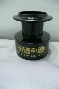 FLADEN WARBIRD FREE RUNNER REEL 411-60 BLACK COMPOSITE SPOOL-USED FISHING SPARES - Picture 1 of 5