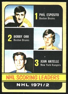 1972-73 Topps #63 Scoring Leaders - EX