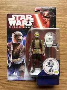 Star Wars The Force Awakens Resistance Trooper Collectable Figure 3.75" - Picture 1 of 2