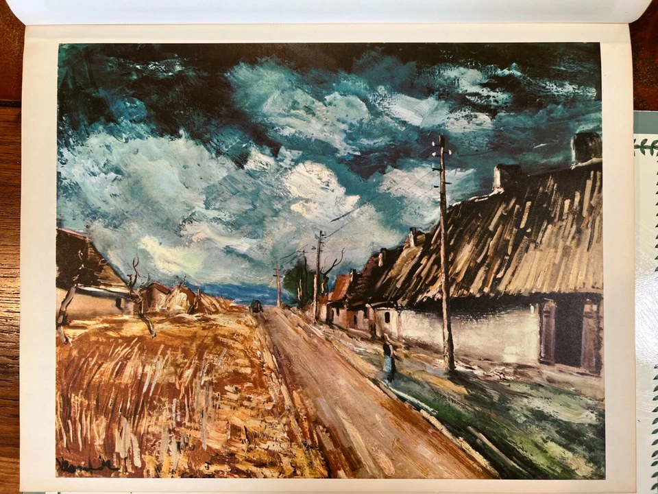 Maurice de Vlaminck "Les Chaumieres" 印花,14 5/8" x 11 1/4" (纸) — 第 1/1 张图片