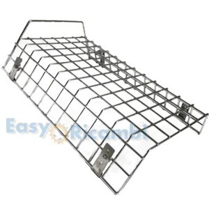 Griglia accessorio anti ustioni scottature a calamite stufe a pellet 49x34,5x14 - Foto 1 di 3