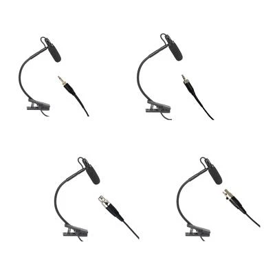 Clip on Instrumental Condenser Microphone Gooseneck Mic for Horns Saxophone - Image 1 of 2