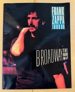 Frank Zappa Tour 88 Broadway The Hard Way Paperback Rare Oversize Photo TourBook - Bild 1 von 7