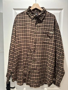 BDG Urban Outfitters Long Sleeve Shirt In Brown - XL - Picture 1 of 2