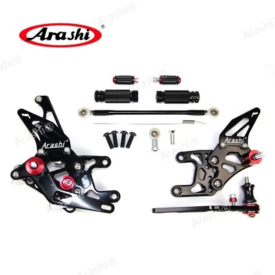 Reposapiés ajustables para Honda CBR1000RR 2008-2011 2009 2010 Foto 1 de 4