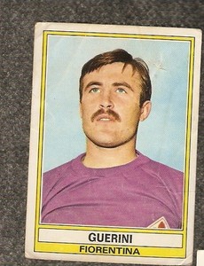 Panini Footballers 1973-74 Figure! Guerini! Florentina! N.104! Great!!