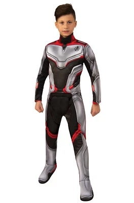 Traje de equipo Endgame Deluxe Avengers unisex disfraz para niño Foto 1 de 2