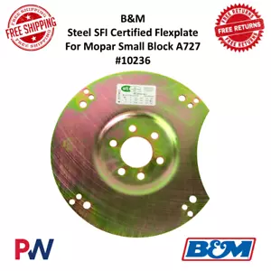 B&M External Steel SFI Certified Flexplates For Mopar Small Block A727 #10236 - Picture 1 of 3