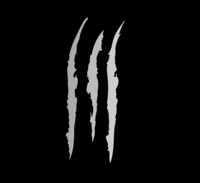 CLAW GRAPHIC Se Adapta a Dodge Challenger Charger RT SRT Calcomanía Arañazos iPhone iPad Foto 1 de 3