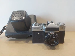 Soviet Union Vintage Camera Zenit E. Made in USSR. Original. ## . S - Picture 1 of 24