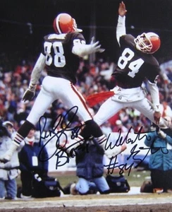 Webster Slaughter -Reproducción de fotos brillantes autografiadas por Reggie Langhorne 8 x 10 - Imagen 1 de 1