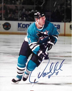 OWEN NOLAN Autographed Signed 8" x 10 Hockey Photo San Jose Sharks COA - Picture 1 of 1